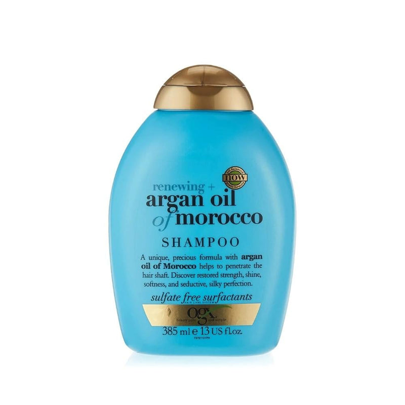 OGX Moroccan Argan Oil Shampoo Moisturising Anti-Frizz 385ml