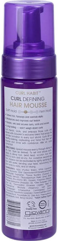 Mousse For Curly Hair Defining Coconut Oil Jojoba Shea Butter Giovanni 207ml