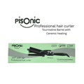 Pisonic PF130-2 19mm Triple Hair Curling Iron with Adjustable Temperature