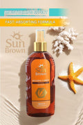 Sun Brown Carrot Bronzing Tanning Oil Spray - 200ml