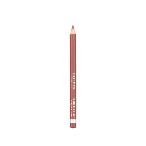 Bolver Matte Lip Liner L12, Long-Lasting Lip Definition Pencil