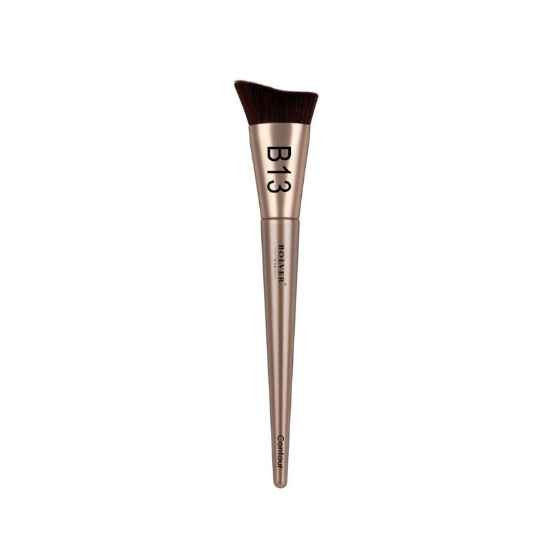 Contour Blending Brush Nylon Bristles for Sculpted Look Bolver B13