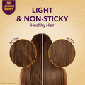 Bajaj Almond Hair Oil for Strengthening and Moisturizing, 500ml