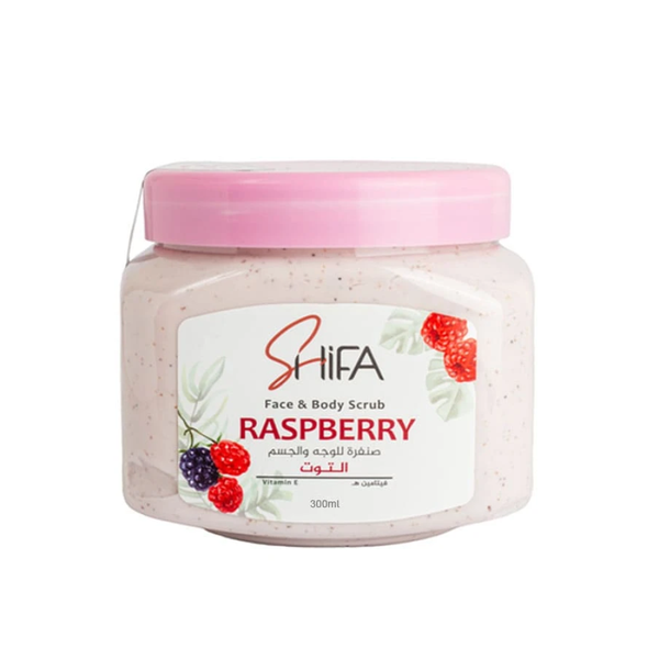 Shifa Berry Face and Body Scrub Exfoliating 300ml