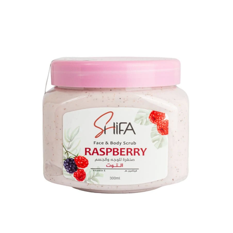 Shifa Berry Face and Body Scrub Exfoliating 300ml
