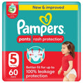 Pampers Active Fit Nappy Pants Size 5 Mega Pack 60 Pants Breathable Fit