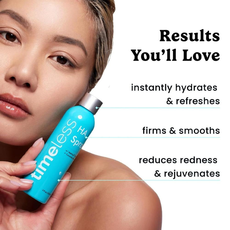 Timeless Skin Care HA Matrixyl 3000 Cucumber Spray Hydrating Mist 120ml