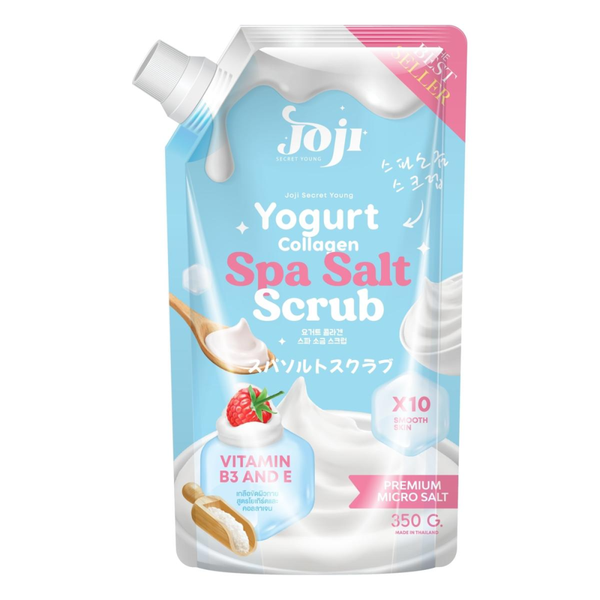 Salt Scrub Body Scrub Exfoliating Yogurt & Collagen Joji Secret Young 350g