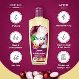 Vatika Onion Nourishing Hair Oil for Hair Growth & Strength 200ml