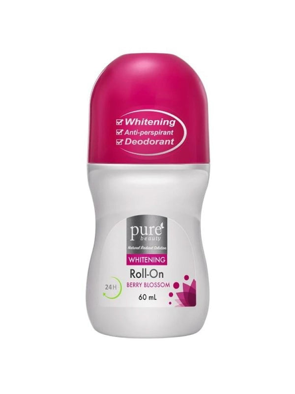 Pure Beauty Berry Blossom Antiperspirant Roll-On Deodorant 60 ml