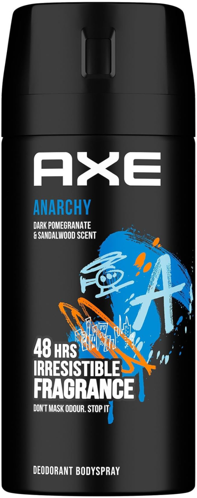 Anarchy Axe Deodorant Spray Long-Lasting Freshness For Men 120ml
