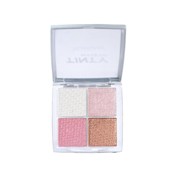 Tinty Highlighter Palette L03 Powder 4 Shades Face Makeup