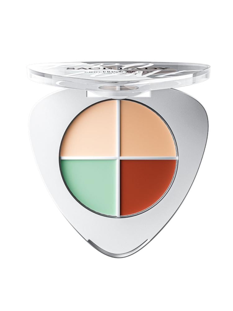 Sace Lady 4-Color Concealer Palette - Natural Coverage, 12-Hour Wear - 5.6g