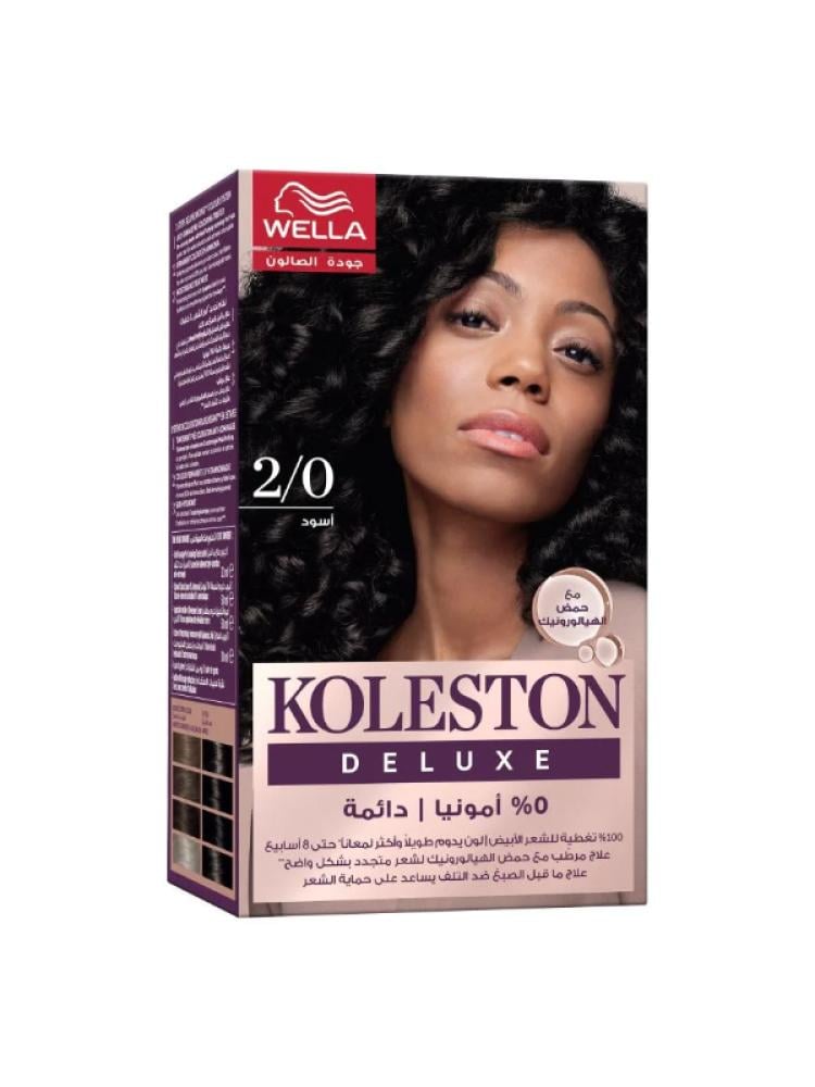 Get Better Hair Color Kit Black Deluxe 2/0 - Koleston