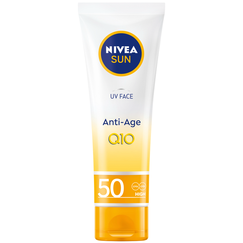 Face Sunscreen SPF 50 with Q10 Moisturising Cream by Nivea 50ml