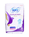Sanitary Pads Large Wings Antibacterial Musk Sofy 28 Pads