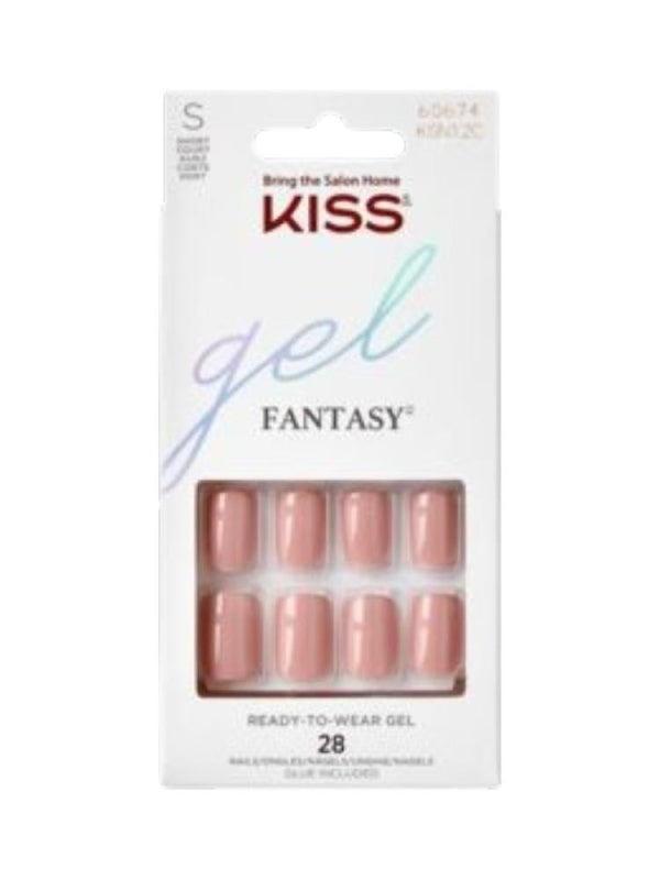 Kiss Fantasy Nails Dusty Pink - Short Length, 28 Pieces