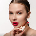 Neverti Matte Cream Lipstick 010 B Brave, Long-Lasting High Coverage