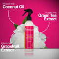 Mielle Organics White Peony Leave-In Conditioner for Hydration and Frizz Control, 240ml