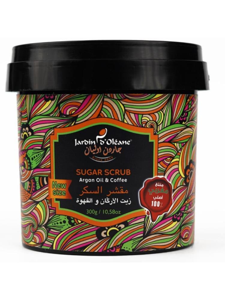 Coffee Body Scrub Argan Oil & Sugar Exfoliating Garden Olian 300g