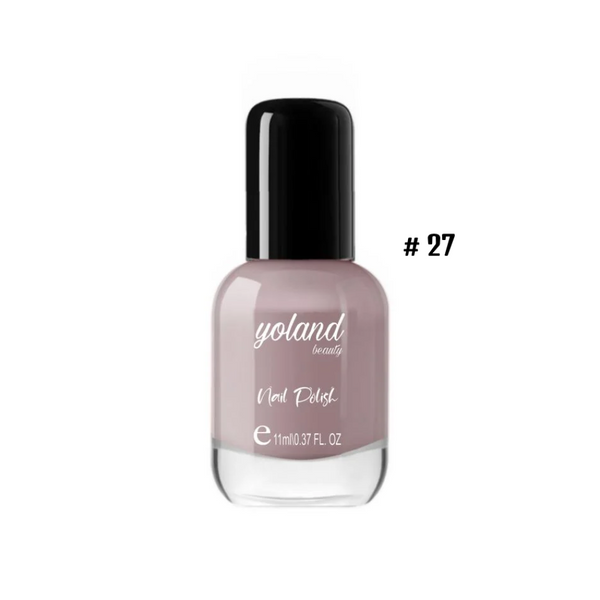 Shop Nail Polish Quick-Dry Chip-Resistant Formula Shade 27 Yolande Beauty 10ml