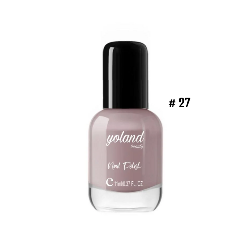 Shop Nail Polish Quick-Dry Chip-Resistant Formula Shade 27 Yolande Beauty 10ml