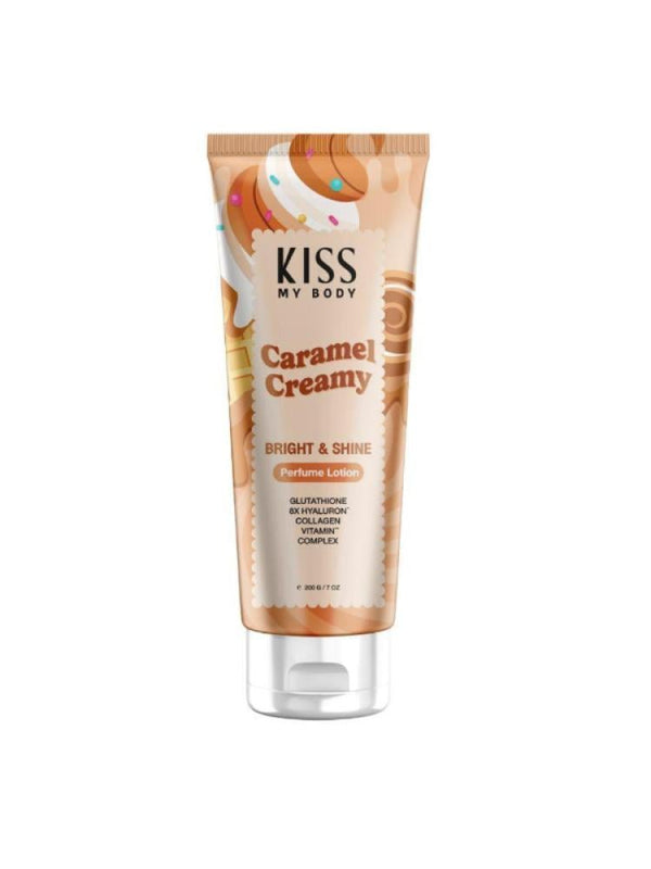 Kiss My Body Bright & Shine Lotion Caramel Creamy 200ml