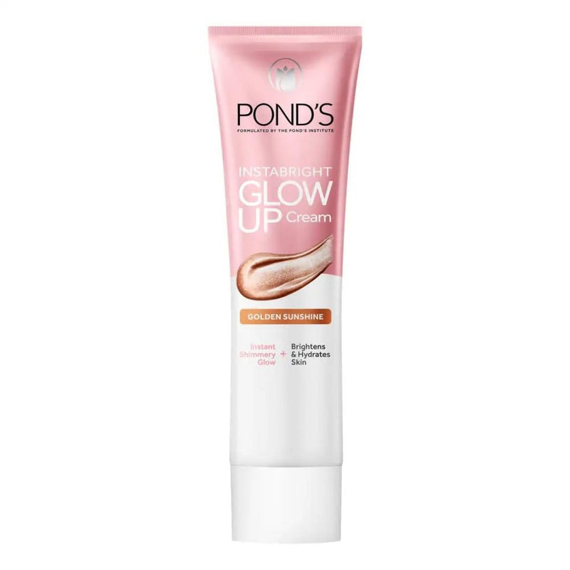 Glow Cream Gold Sunshine Illuminating Finish Ponds 20g