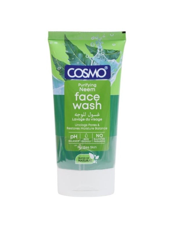 Cosmo Neem Purifying Face Wash 150ml - Sulfate-Free