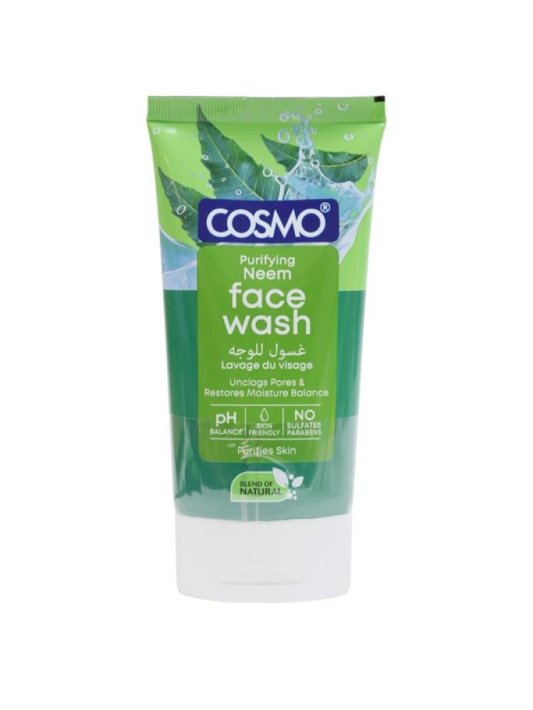 Cosmo Neem Purifying Face Wash 150ml - Sulfate-Free