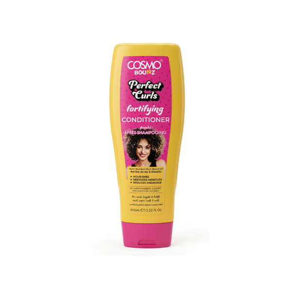 Best Leave In Conditioner for Curly Hair Strengthening Formula Cosmo 400ml