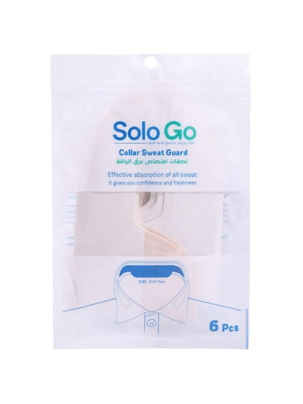 Sweat Guard Pads Collar Absorbing 6 Pcs Solo Go