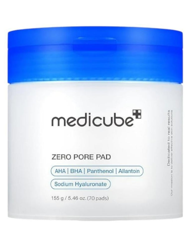 Exfoliating Pads for Face Pore Minimizing BHA AHA Medicube 70 Pads
