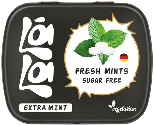 Strong Mint Lozenges Breath Freshening Sugar Free Lala 14g