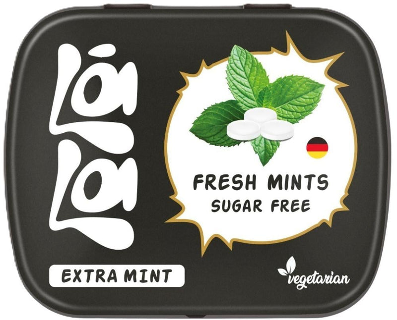 Strong Mint Lozenges Breath Freshening Sugar Free Lala 14g