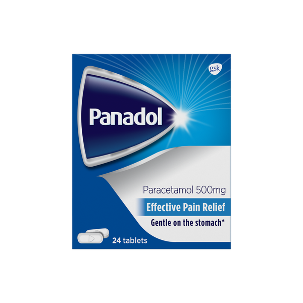 Panadol 500mg Pain Relief Tablets 24 Count