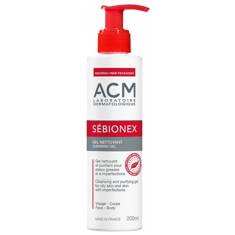Cleansing Gel for Oily Skin Sebionex Acm 200ml