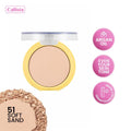Callista Pressed Face Powder, Soft Sand 51, Matte Finish, Shine Control, 10g