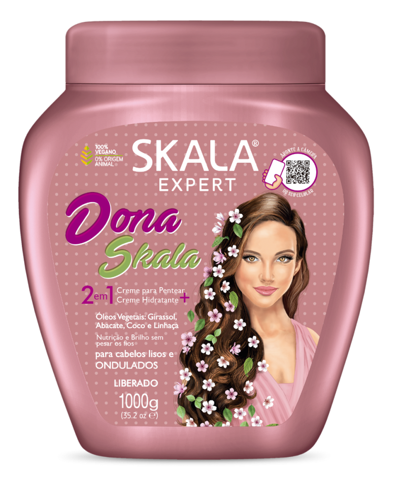 Dona Skala 2 In 1 Hair Treatment Cream Nourishing Formula Skala Expert 1000g