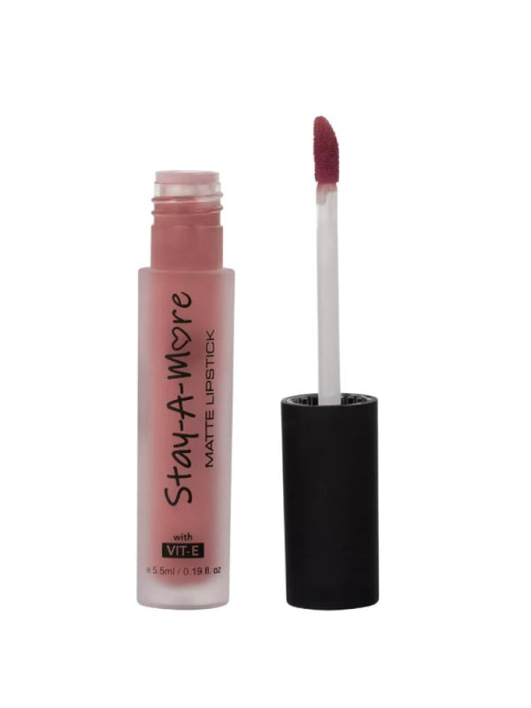 Armaf Beauty Stay A More Matte Liquid Lipstick, Stella Rose