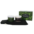 Moroccan Bath Ritual Set with Olive Oil and Ghassoul Clay - Jardin d'Olean 3pc