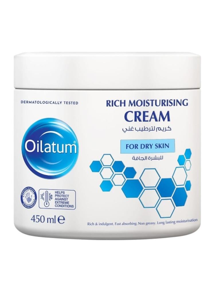 Rich Moisturizing Cream for Dry Skin - Oilatum - 450ml
