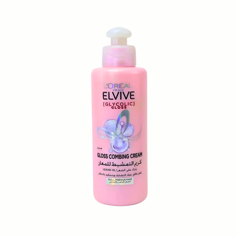 L'Oreal Paris Elvive Glycolic Gloss Detangling Cream, Glycolic Acid, 200ml