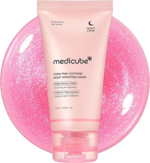 Best Night Mask for Sleeping PDRN Pink Caffeine Medicube 75ml