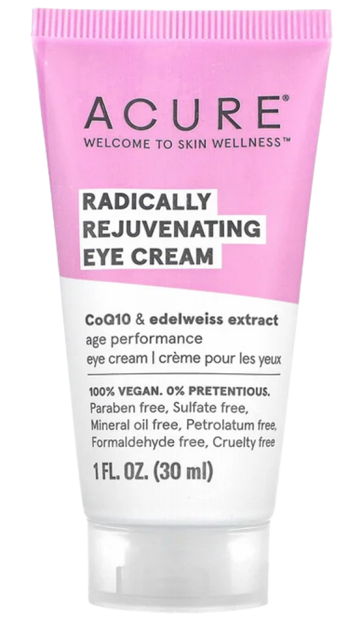 Firming Eye Cream with CoQ10 and Edelweiss Extract by ACURE, 30ml
