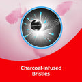 Colgate Slim Soft Charcoal Toothbrush Soft Bristles Sensitive Teeth 1 Count