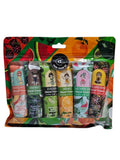 Mixed Fruit Hand Cream Set - Coconut, Avocado, Orange - 6 x 30ml