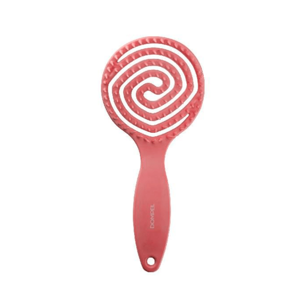 Dumble Detangling Hairbrush Flexible Bristles Pink For Wet or Dry Hair