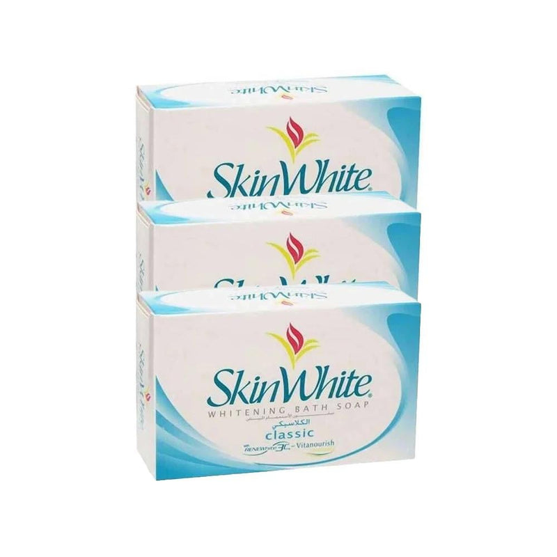 Skin White Classic Whitening Bath Soap 135g 3 Pack