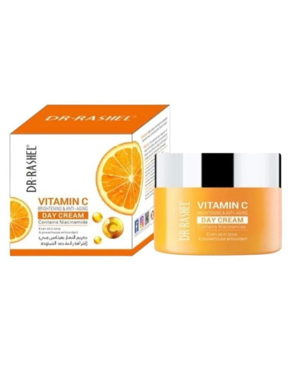 Vitamin C Brightening Day Cream for Radiant Complexion Dr. Rashel 50g